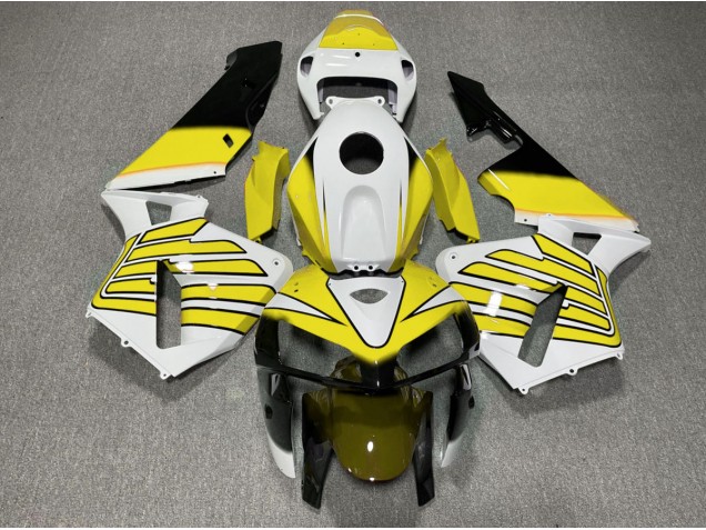 Ailes Jaunes & Blanches 05-06 CBR600RR Carénage