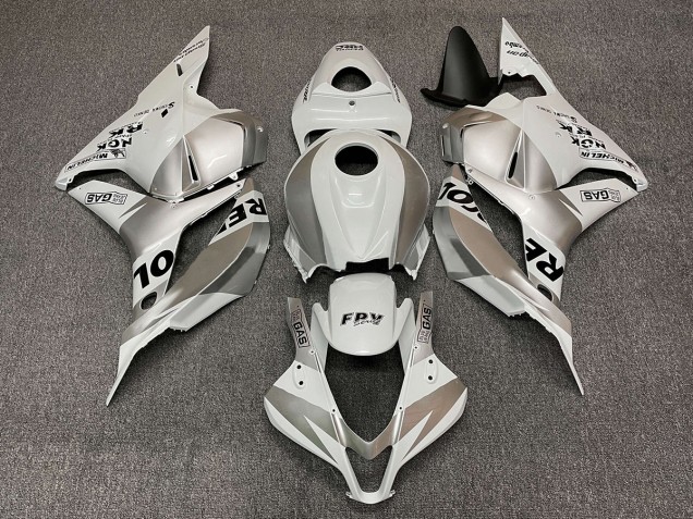 Argent Repsol 09-12 CBR600RR Carénage