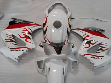 Bianco Rosso Fiamma 02-12 VFR800 Carénage