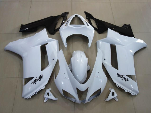 Blanc Brillant 07-08 ZX6R Carénage