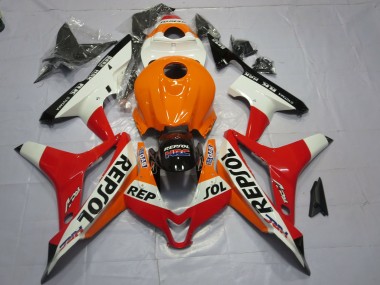 Blanc Repsol 07-08 CBR600RR Carénage