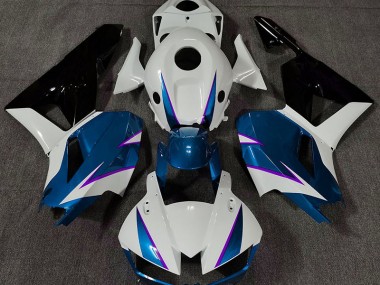 Bleu Brillant Blanc & Violet 13-23 CBR600RR Carénage