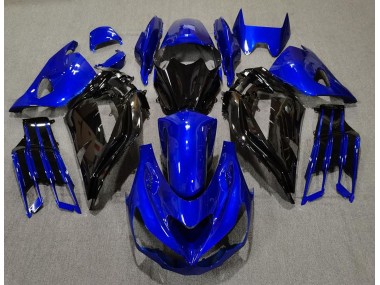 Bleu Brillant & Noir 12-21 ZX14R Carénage