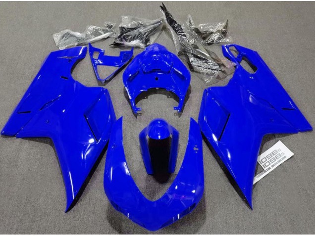 Bleu Brillant Uni 07-14 Ducati 848 1098 1198 Carénage