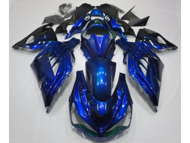 Bleu Océan Brillant 12-21 ZX14R Carénage