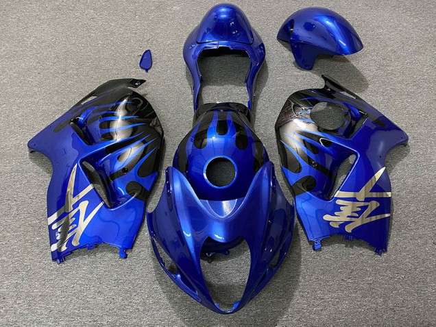 Bleu Profond & Noir 97-07 GSXR 1300 Carénage