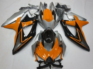 Orange & Argent 08-10 GSXR 600-750 Carénage