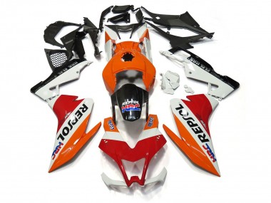 Repsol Blanc & Rouge 12-15 RS4 125 Carénage