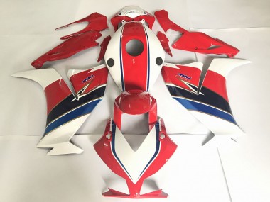 Rouge Avec Blanc / Bleu 12-16 CBR1000RR Carénage