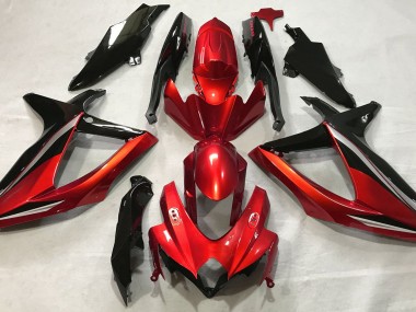 Rouge Brillant 08-10 GSXR 600-750 Carénage