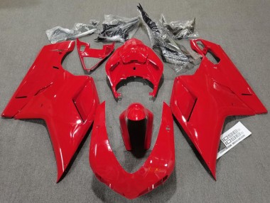 Rouge Brillant Uni 07-14 Ducati 848 1098 1198 Carénage