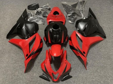 Rouge & Noir Mat 09-12 CBR600RR Carénage