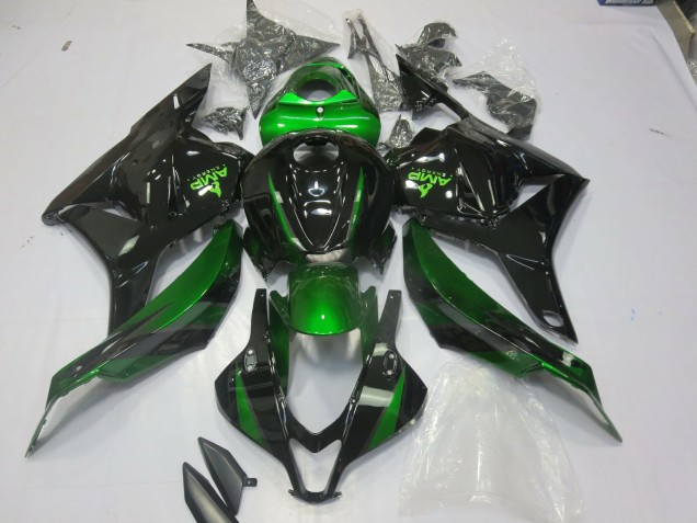 Spécial Vert Brillant Noir 09-12 CBR600RR Carénage