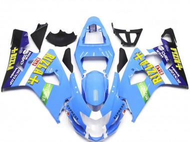 Style Bleu Clair Rizla 04-05 GSXR 600-750 Carénage