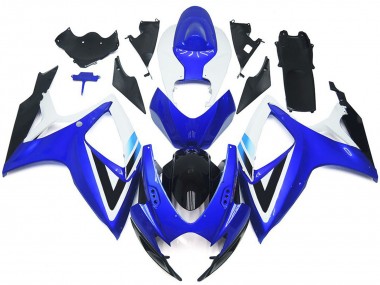 Style Bleu Profond & Bleu Clair OEM 06-07 GSXR 600-750 Carénage