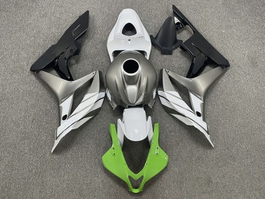 Vert Blanc & Gris 07-08 CBR600RR Carénage