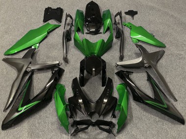 Vert Brillant & Vert R 08-10 GSXR 600-750 Carénage