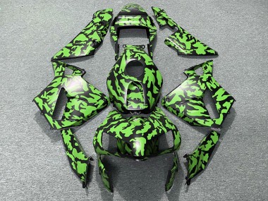 Vert Camouflage 03-04 CBR600RR Carénage