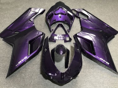 Violet Foncé 07-14 Ducati 848 1098 1198 Carénage